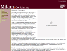 Tablet Screenshot of milampainting.com